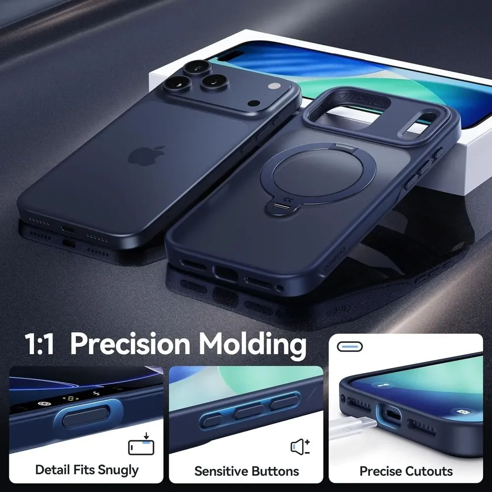 CASEKOO Official Blue for iPhone 17 Pro Case 17 Case, 1-Blue